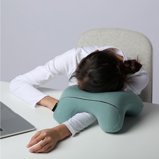 spotted on lazada: improve your office break snooze with this ergonomically-designed pillow