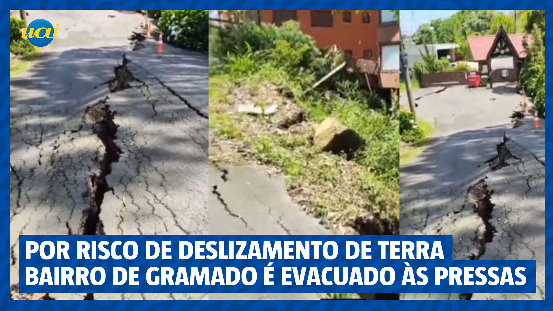 Por Risco De Deslizamento De Terra, Bairro De Gramado é Evacuado às Pressas