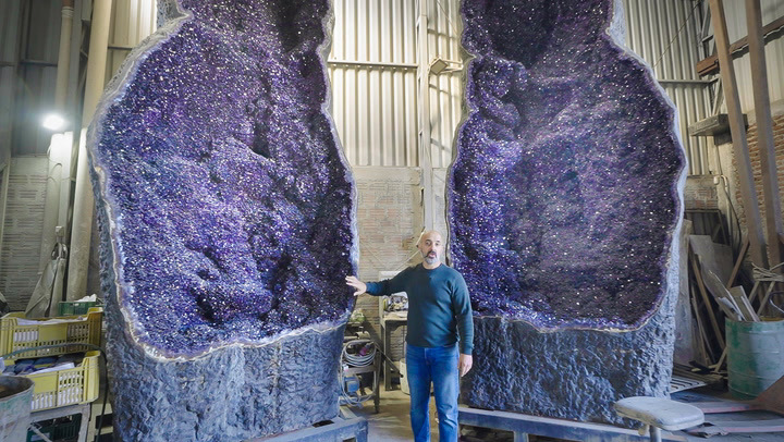 Large Purple Uruguay Amethyst Geode 31