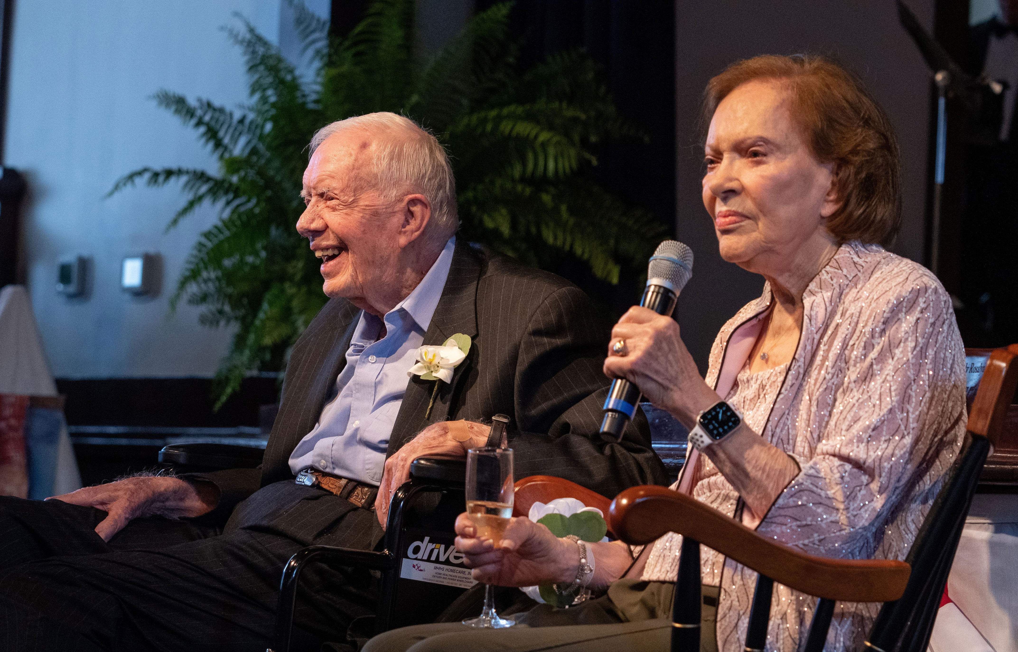 rosalynn carter: mourners pay tribute to wife of jimmy carter at memorial service