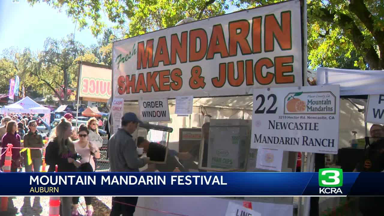 Thousands celebrate Mountain Mandarin Festival in Placer County