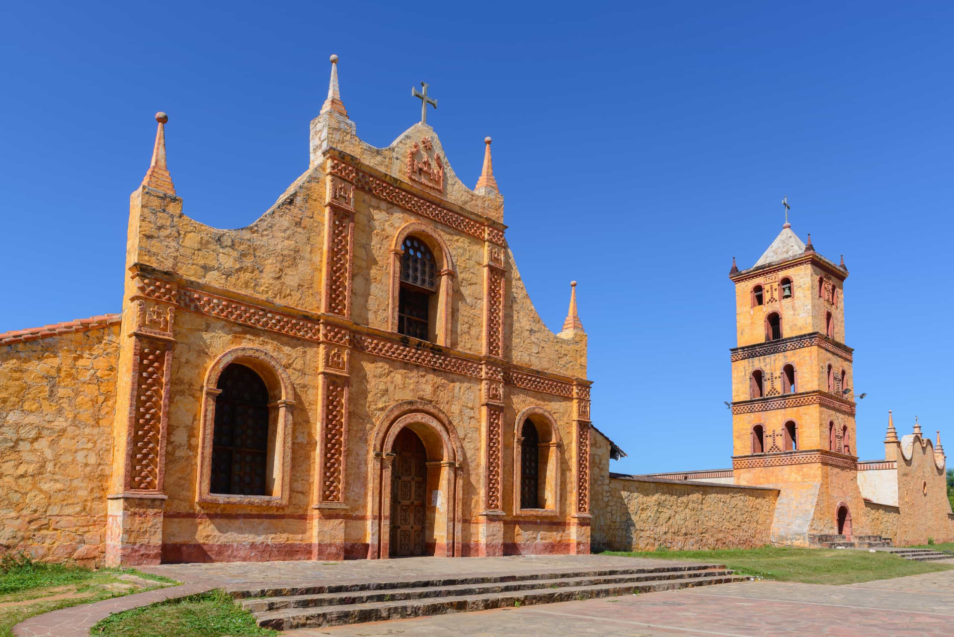Location: Santa Cruz Department<br>Criteria: Cultural<br>Year established: 1990<br>Description: Comprised of six 17th- and 18th-century Jesuit settlements, the churches of which are the standout features, Chiquitos represents the blending of indigenous and European architectural traditions.<p><a href="https://www.msn.com/en-us/community/channel/vid-7xx8mnucu55yw63we9va2gwr7uihbxwc68fxqp25x6tg4ftibpra?cvid=94631541bc0f4f89bfd59158d696ad7e">Follow us and access great exclusive content every day</a></p>