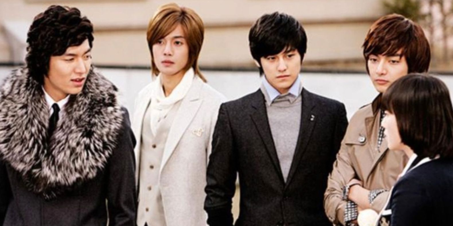 The main cast of Boys Over Flowers