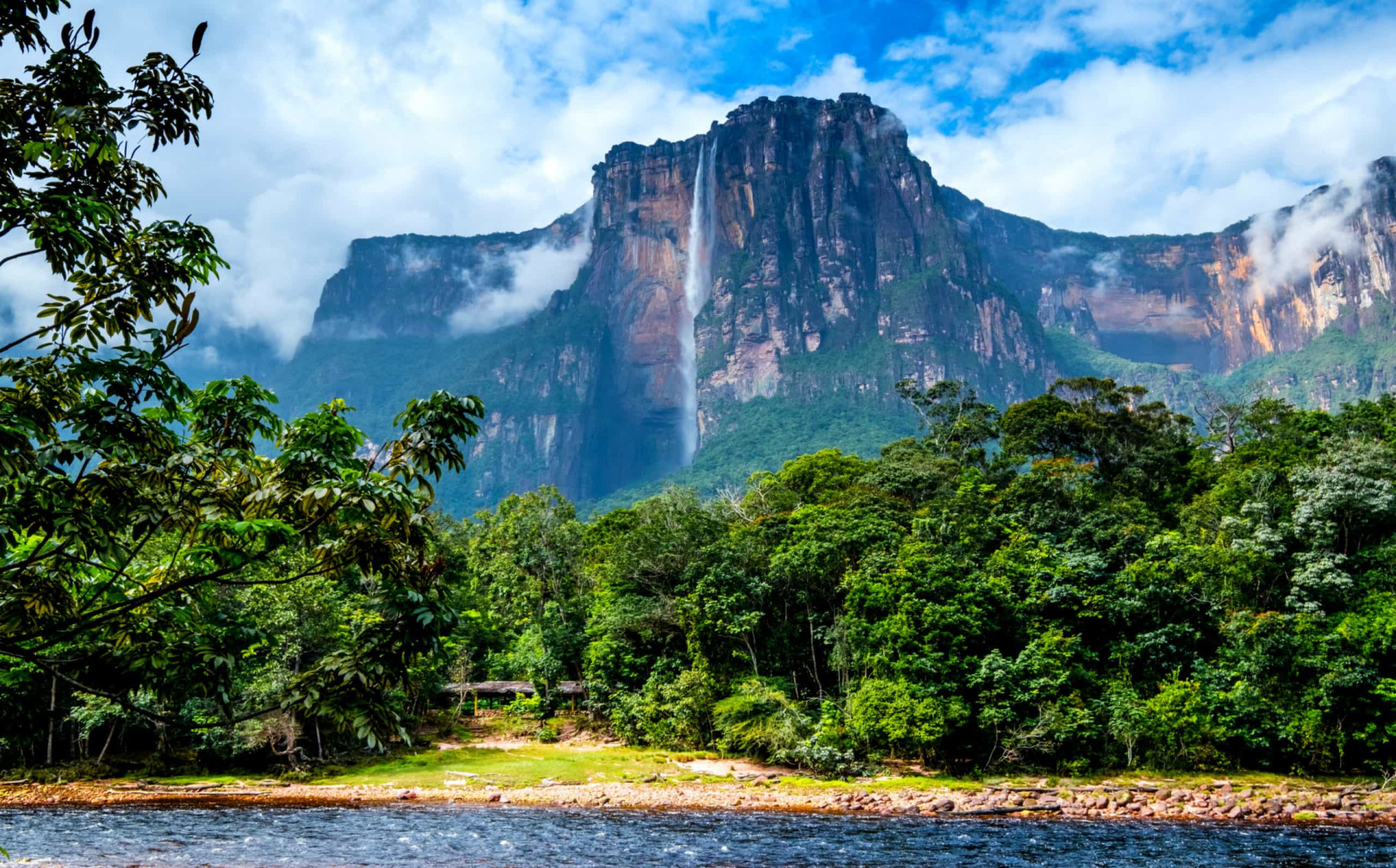 Location: Bolivar<br>Criteria: Natural<br>Year established: 1994<br>Description: The impressive tabletop mountains, or <em>tepui,</em> that characterize the park are of great geographical and biological interest. Angel Falls (pictured), the highest waterfall in the world, is included in the site.<p><a href="https://www.msn.com/en-us/community/channel/vid-7xx8mnucu55yw63we9va2gwr7uihbxwc68fxqp25x6tg4ftibpra?cvid=94631541bc0f4f89bfd59158d696ad7e">Follow us and access great exclusive content every day</a></p>