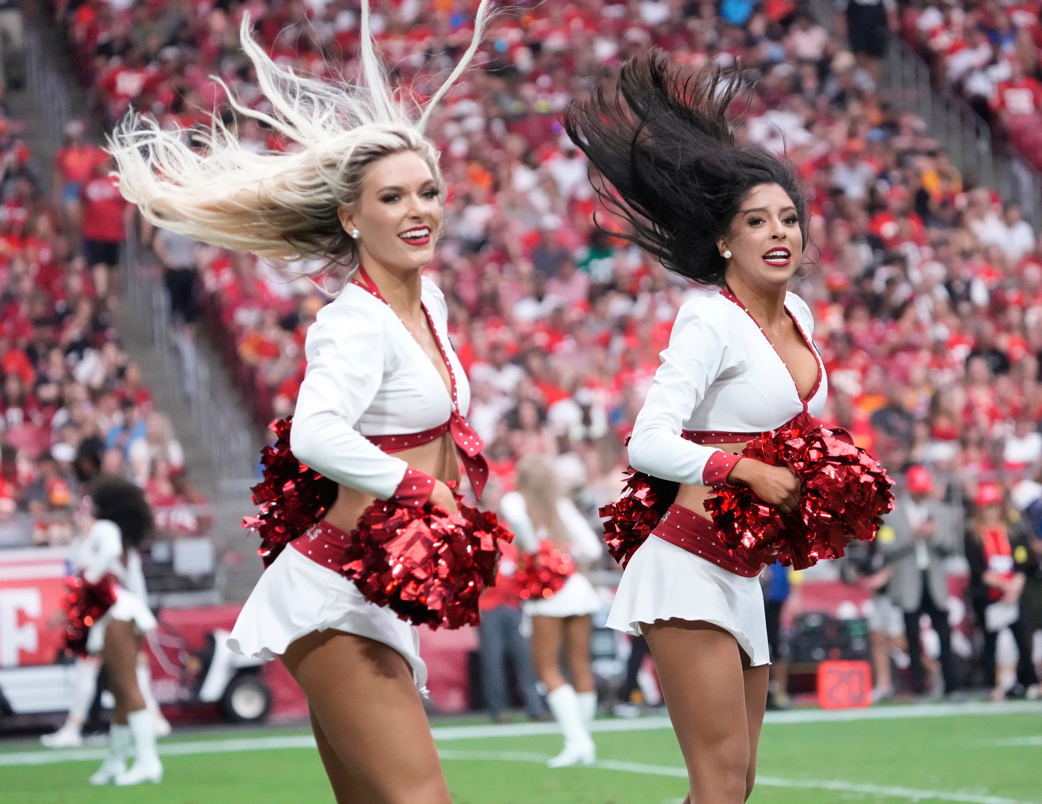 Kansas City Chiefs cheerleaders through the years