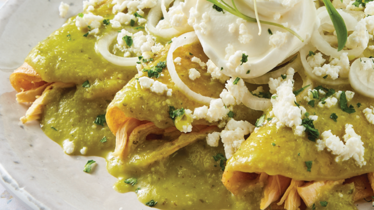 Enchiladas verdes, ¡las consentidas de México!