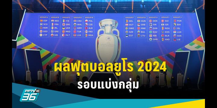 สรุปผลฟุตบอลยูโร 2024 รอบแบ่งกลุ่ม วันที่ 20 พ.ย.66