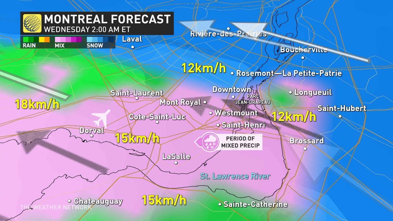 travel will be delayed by messy, wintry system in eastern ontario, quebec