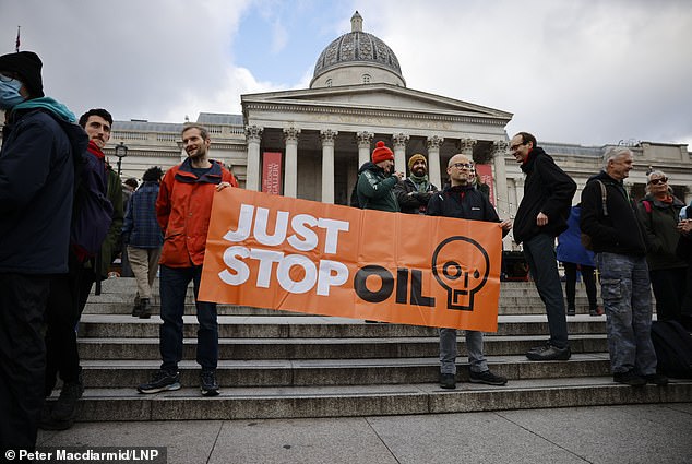 police are accused of pandering to just stop oil eco clowns by propping them up to stop group 'die-ins' - as officers arrest more than 500 activists in just 12 days