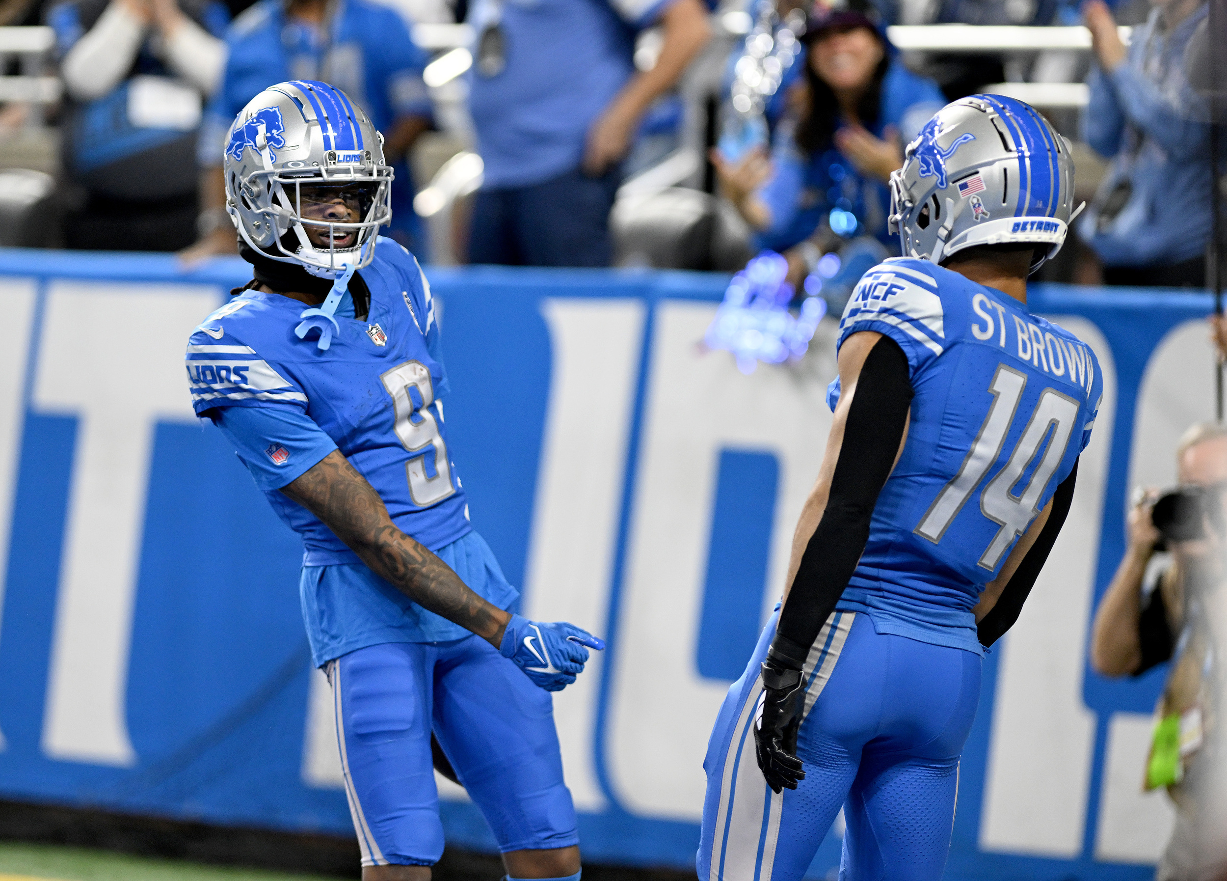 amon-ra st. brown called jameson williams td that sparked lions rally