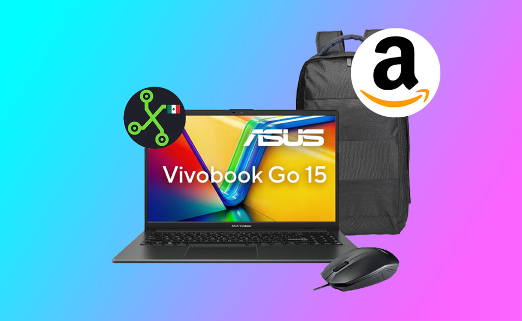 amazon, este paquete de asus es el regalo perfecto para estudiantes: laptop, mouse y mochila por menos de 6,500 pesos en el buen fin 2023
