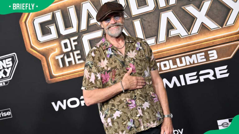 Margot Rooker's husband, Michael Rooker, attends the World Premiere of Marvel Studios' Guardians of the Galaxy Vol. 3 on 27 April 2023, in Hollywood, California. Photo: Bauer-Griffin Source: Getty Images