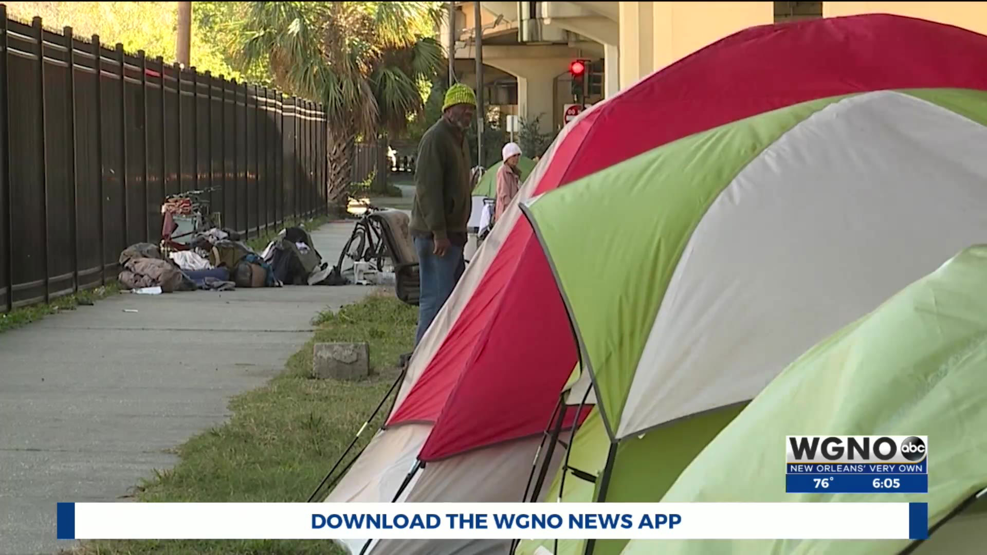 New Orleans gives update on progress of closing homeless encampment ...