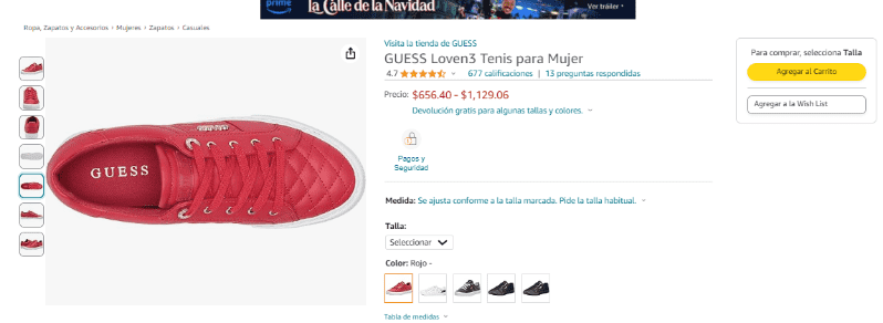 amazon, tenis originales guess, lacoste y otras marcas desde $650: más barato que en coppel | sneakers
