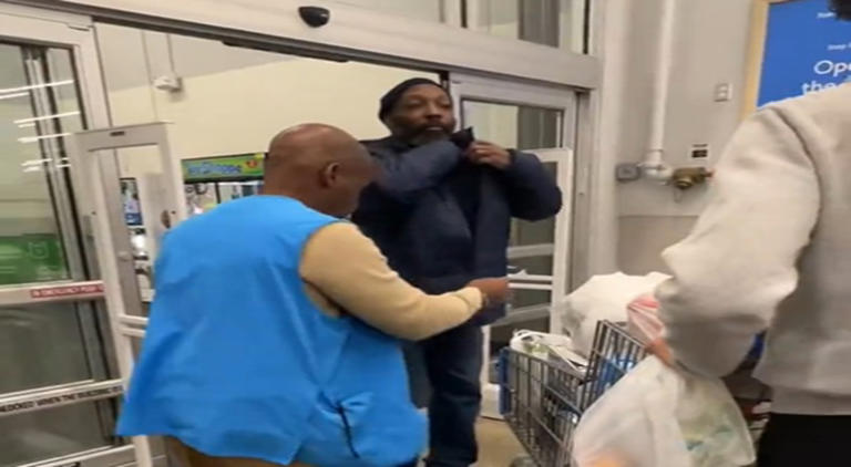 Man Gets Caught Shoplifting From Walmart By Undercover Worker Video