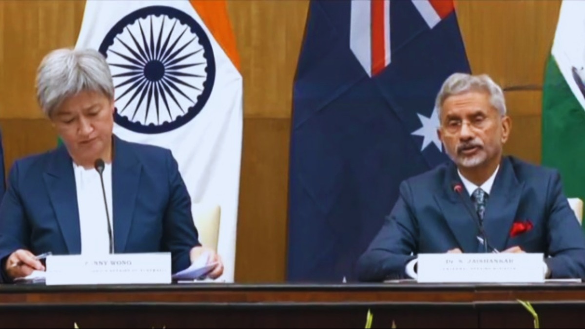 jaishankar discusses canada, khalistan issue with australian foreign minister