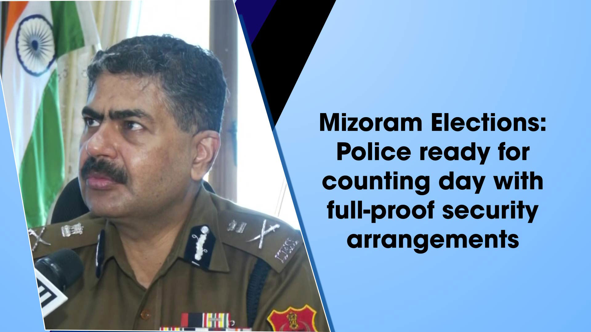 Mizoram Elections: Police ready for counting day with full-proof ...