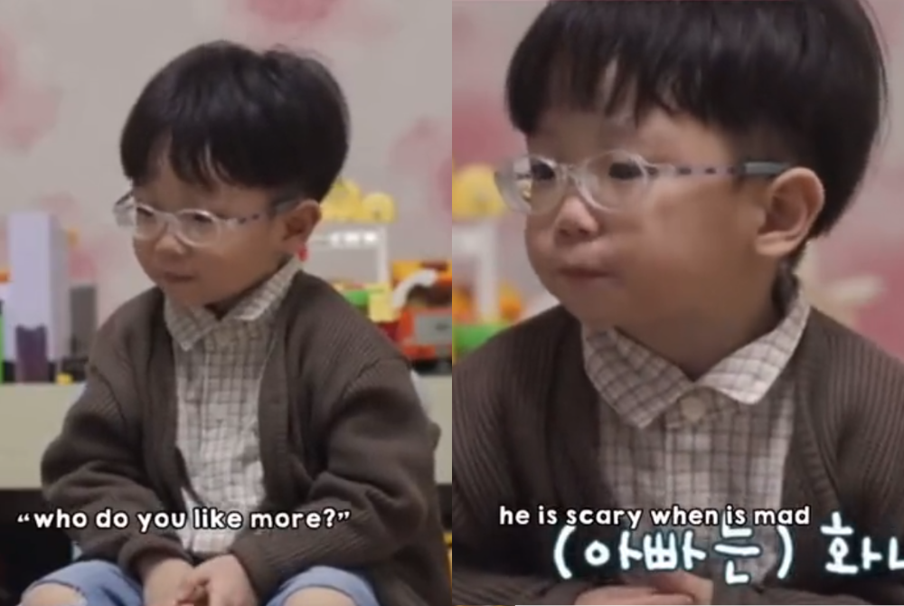 heartfelt confession of four-year-korean boy about his parents pull heartstrings