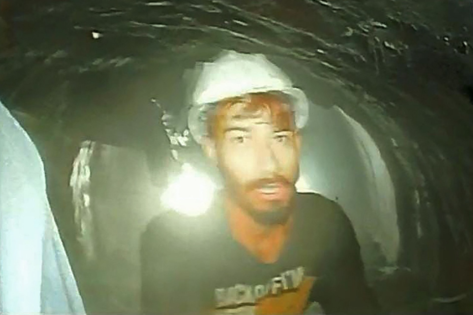 first glimpse of 41 workers trapped for 10 days in collapsed road tunnel