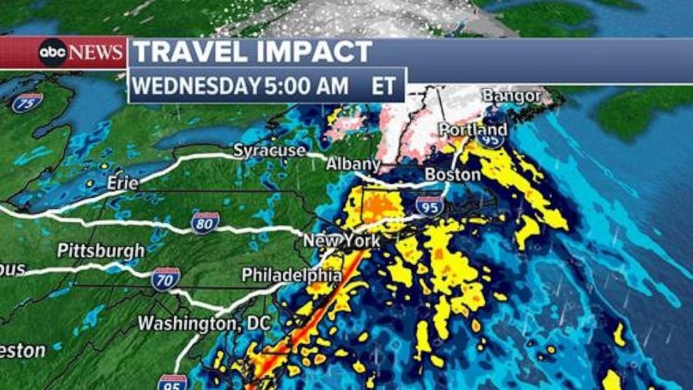 thanksgiving storm live updates: severe weather threatens travel