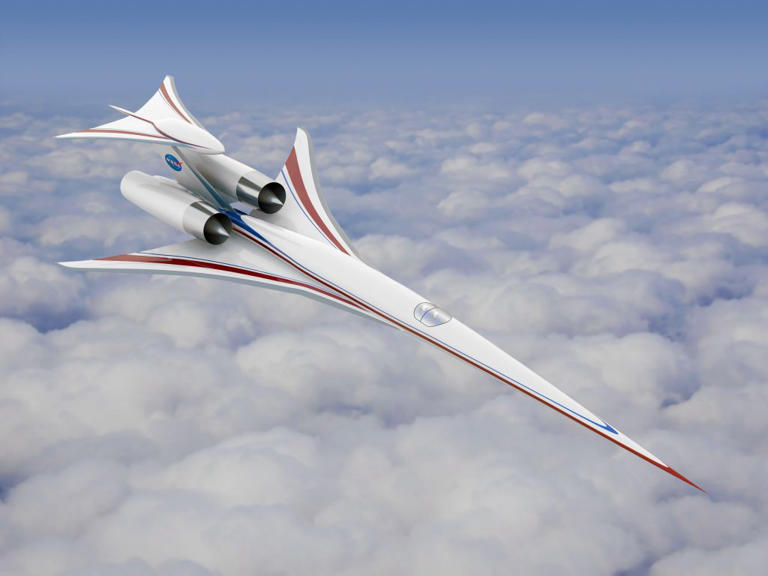 The aircraft should be able to fly at supersonic speeds. (NASA via SWNS)