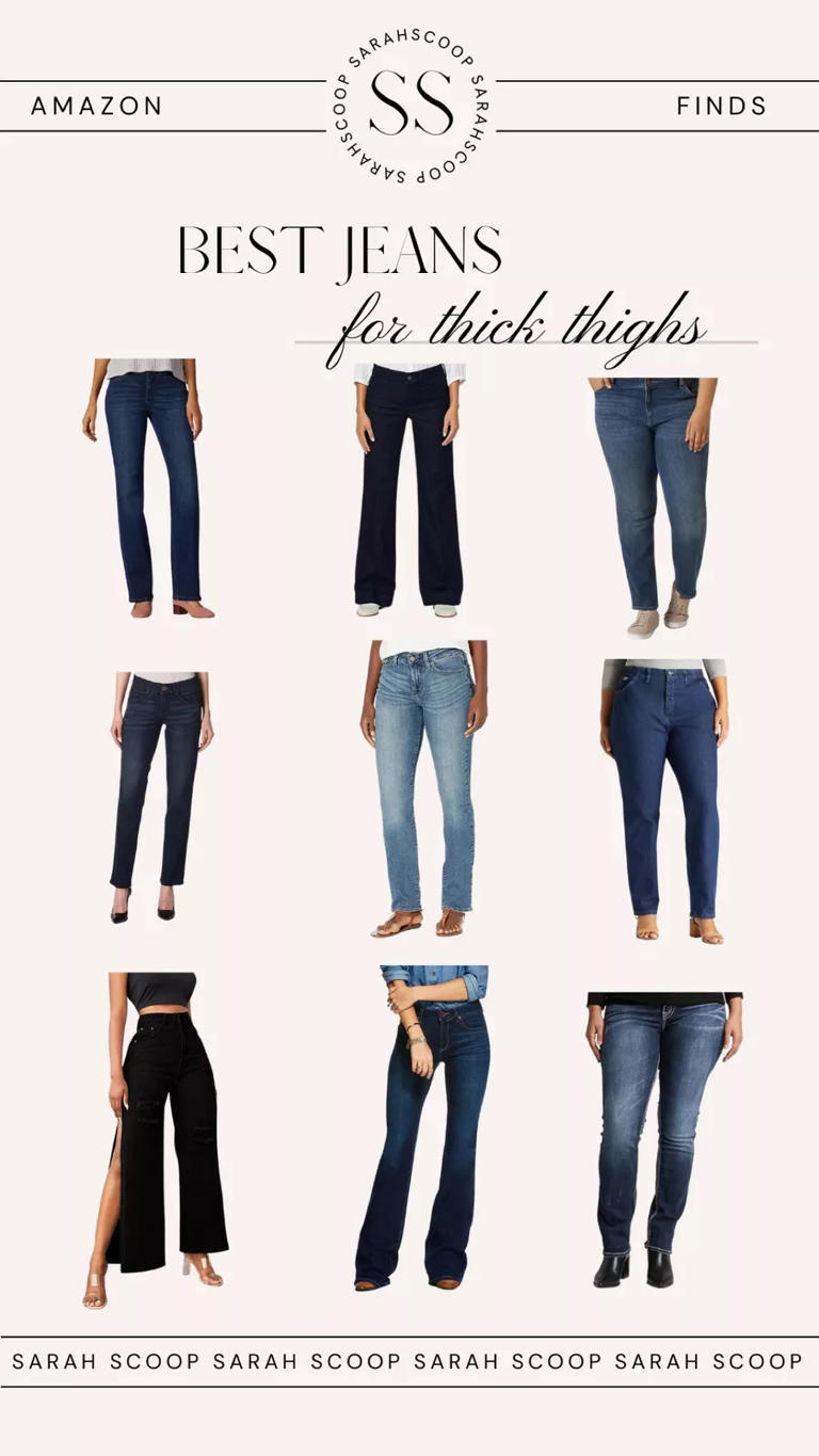 25 Best Jeans For Thick Thighs And Curvy (2024)