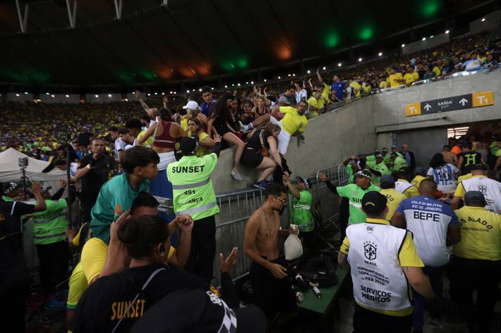 brasil pode ser punido por pancadaria no maracanã? veja o que diz o regulamento das eliminatórias
