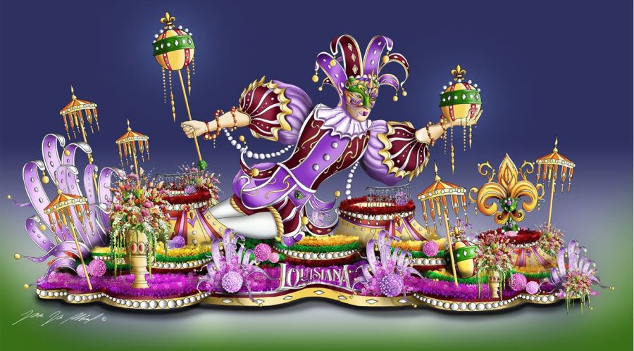 Louisiana S Rose Parade Float Wins Award For Second Straight Year   AA1kksD4.img