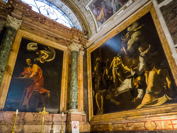 Caravaggio, a Roma puoi ammirare gratuitamente le sue opere, senza fare lunghe file