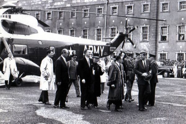 white house plans omitted the rebel county. but john f kennedy insisted on visiting cork