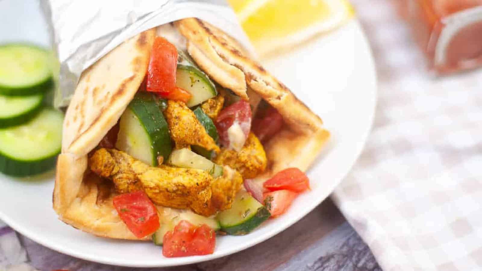 <p>Talk about a wrap done right! The air fryer Chicken Shawarma Wraps will get you hooked in no time at all. It’s that magical mix of flavorsome chicken and spices all wrapped up. Who doesn’t love a delicious we-can-have-this-anytime kind of meal, right?<br><strong>Get the Recipe: </strong><a href="https://allwaysdelicious.com/air-fryer-chicken-shawarma-wraps/?utm_source=msn&utm_medium=page&utm_campaign=msn">Air Fryer Chicken Shawarma Wraps</a></p>