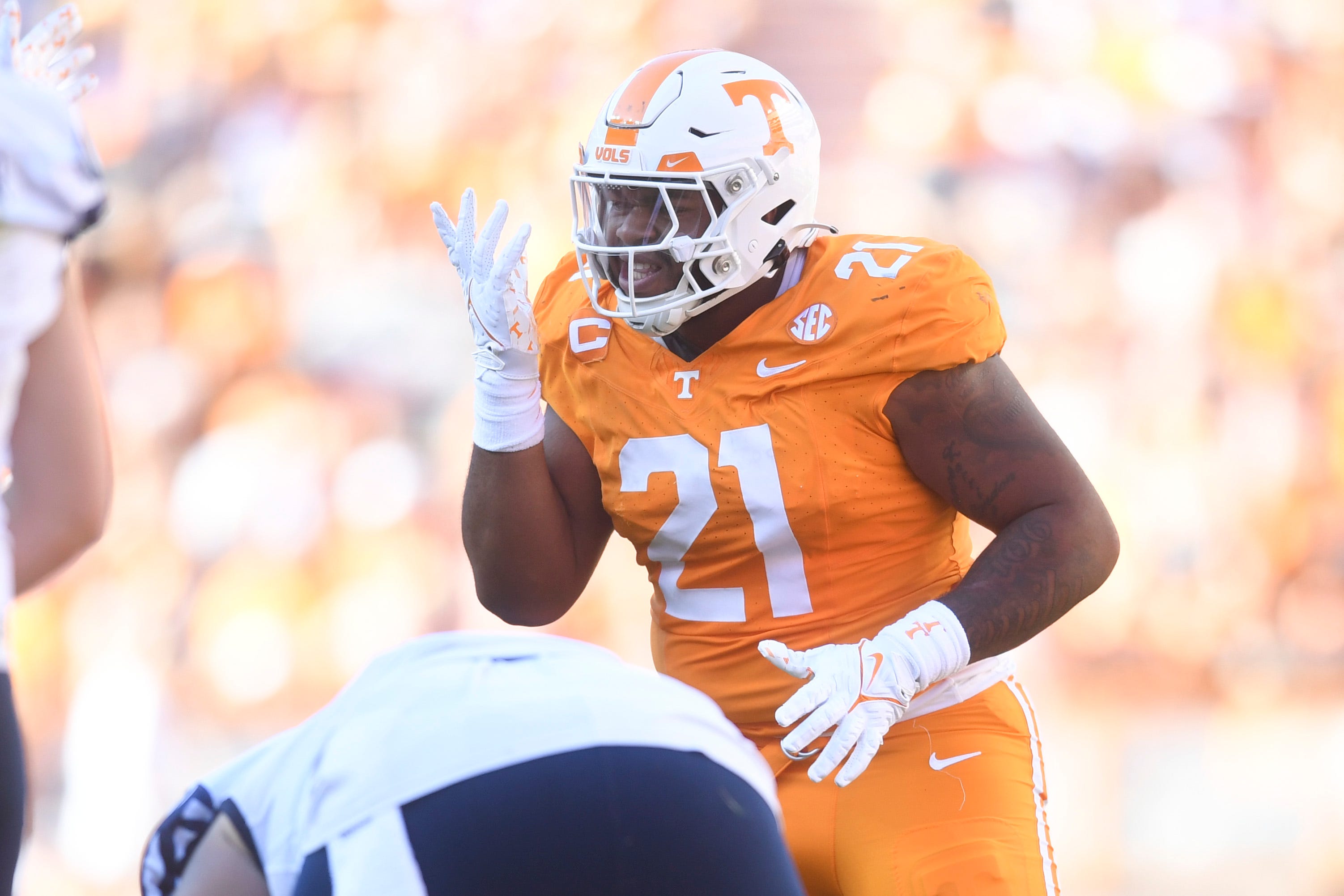 Offensive tackle Gerald Mincey returning to Tennessee football in 2024