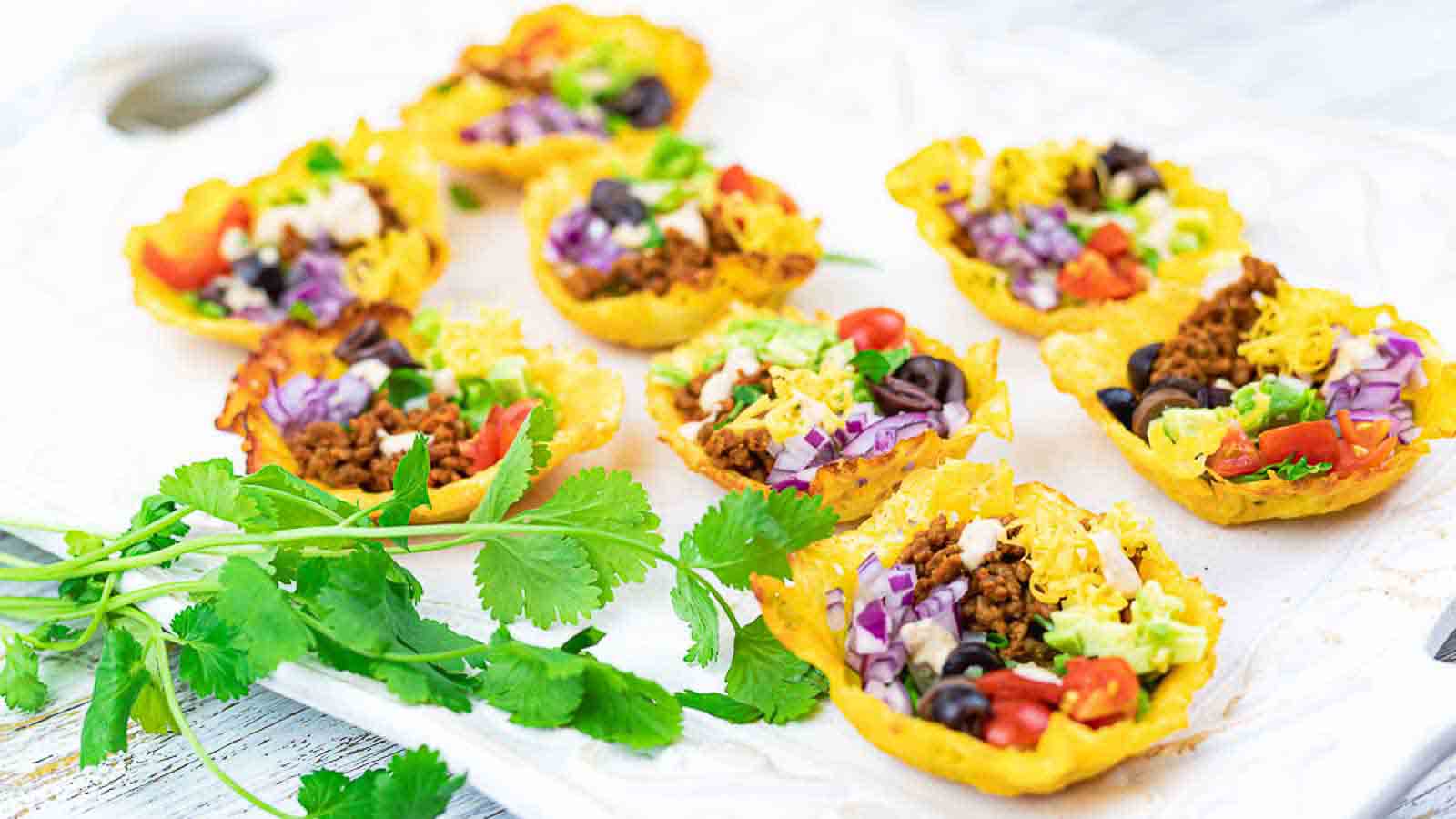 <p>Dive into the Crunchy Taco Cup Delights – a low-carb experience that brings taco joy to your fingertips. These cups are a miniature version of your beloved tacos, offering a satisfying crunch and a burst of Mexican-inspired taste. Whether it’s a party or a casual snack, these cups deliver the taco goodness you love without the carb overload.</p><p><strong>Get the Recipe: </strong><a href="https://www.lowcarb-nocarb.com/low-carb-taco-cups/?utm_source=msn&utm_medium=page&utm_campaign=msn">Low Carb Taco Cup Delights</a></p>