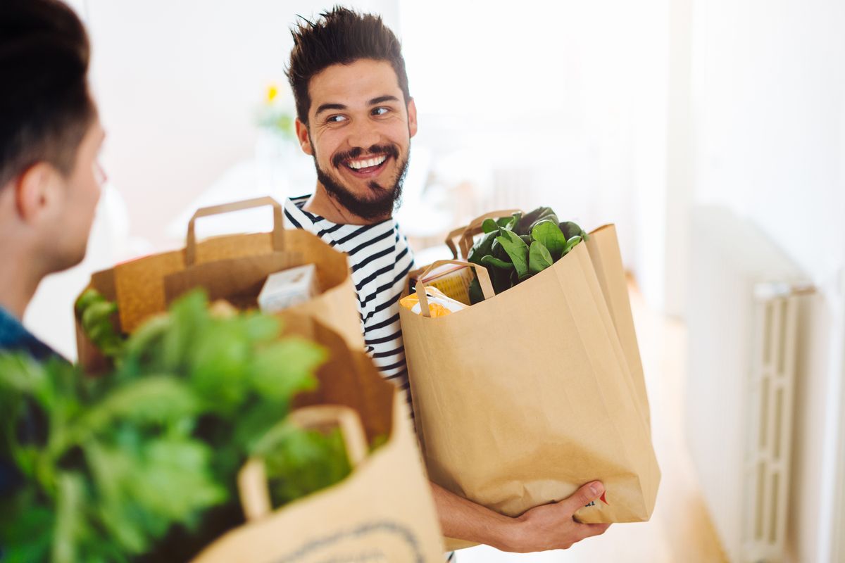 <p>If you see your neighbor pull up with a car full of groceries, spend five minutes helping them unload. This gesture will go a long way. Then give them your insider knowledge on the <a href="https://www.womansday.com/food-recipes/a21345577/cheapest-days-to-go-grocery-shopping/">cheapest day to go grocery shopping</a> to earn even more brownie points.</p>
