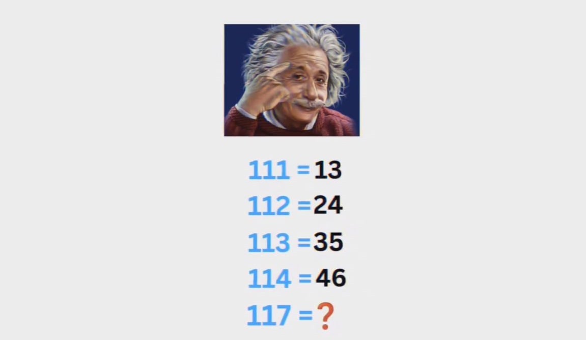 μόνο οι ιδιοφυΐες μπορούν να λύσουν αυτό το μαθηματικό παζλ – μπορείτε να βρείτε την σωστή απάντηση;