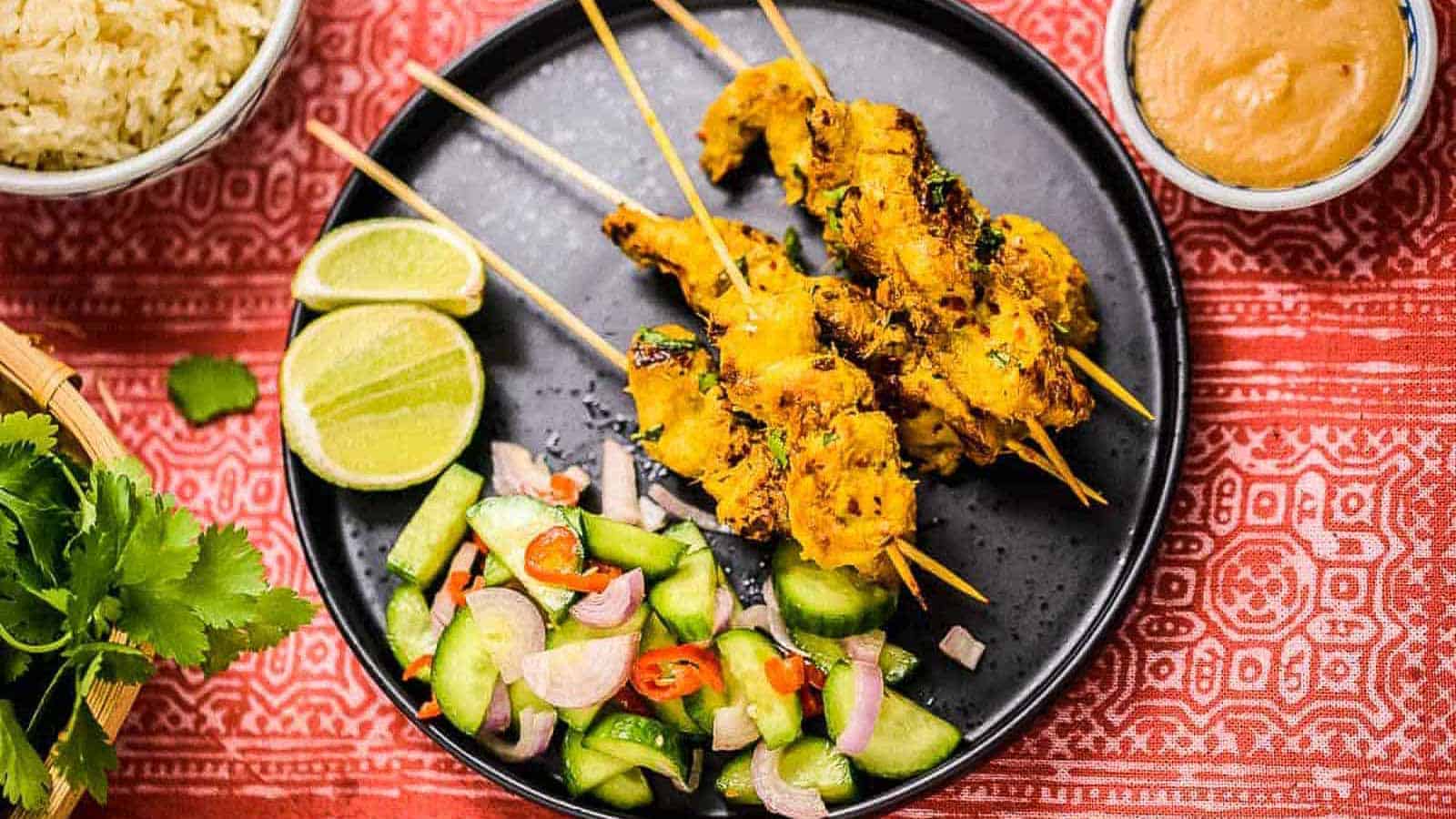 <p>Ever wanted to eat out while staying in? Thai Chicken Satay is the answer. The succulent grilled chicken dipped in a flavorsome sauce transports you straight to Thailand. A must-try if you’re up for a taste adventure!<br><strong>Get the Recipe: </strong><a href="https://allwaysdelicious.com/easy-thai-chicken-satay/?utm_source=msn&utm_medium=page&utm_campaign=msn">Thai Chicken Satay</a></p>