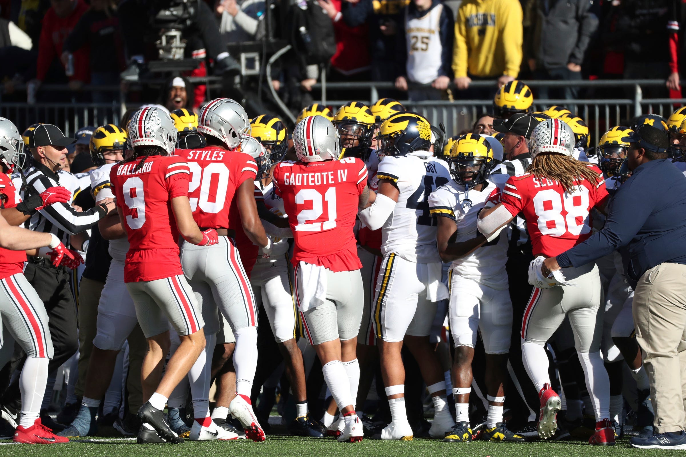 how to, michigan vs. ohio state live updates: predictions, picks and how to watch big ten rivalry game