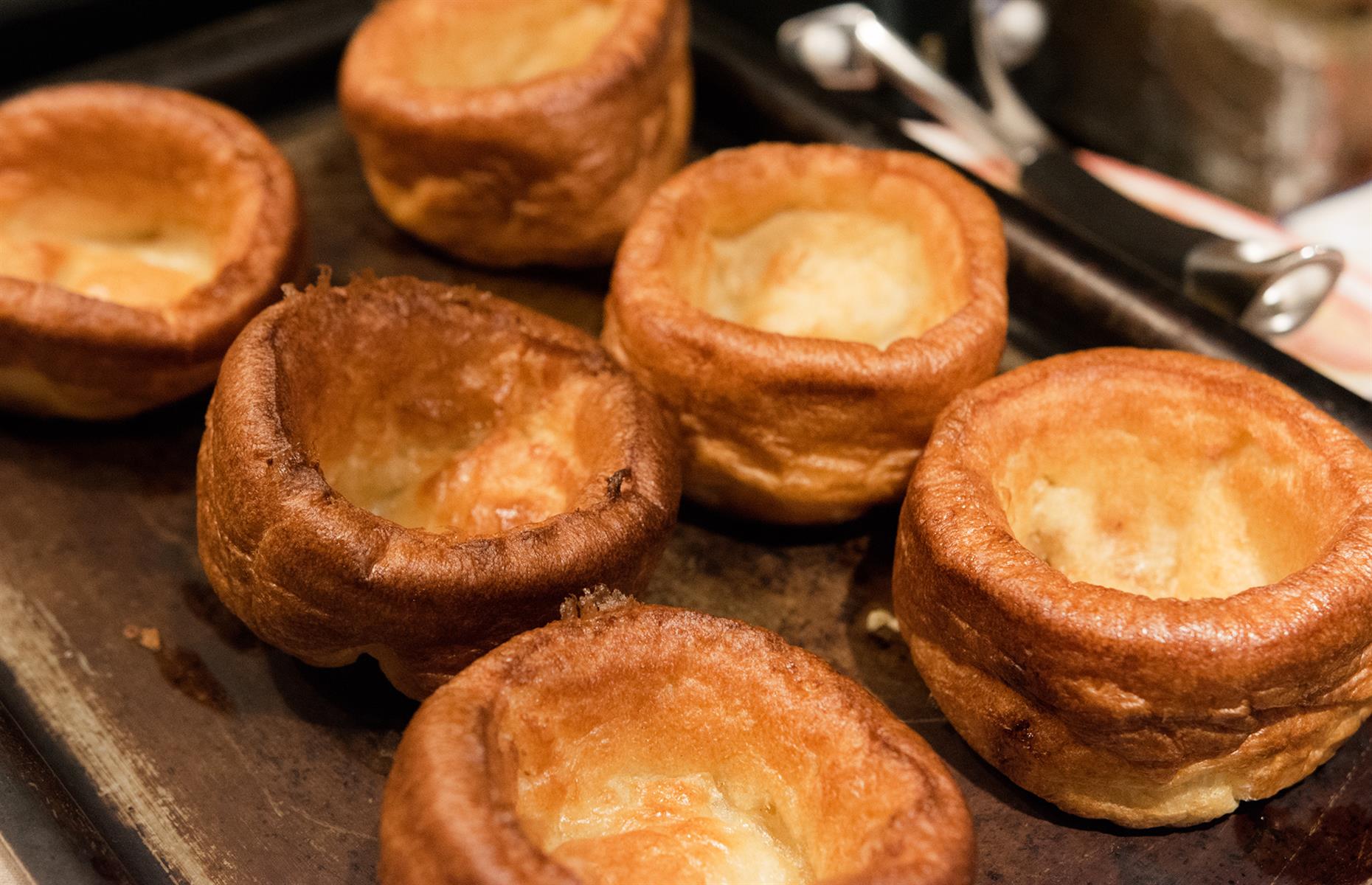 <p>It’s the name more than anything that throws people off with these. Why would you want dessert alongside your beef and gravy? Of course, a Yorkshire pudding isn’t sweet. The delightful crisp puff of baked batter goes perfectly with a roast dinner.</p>