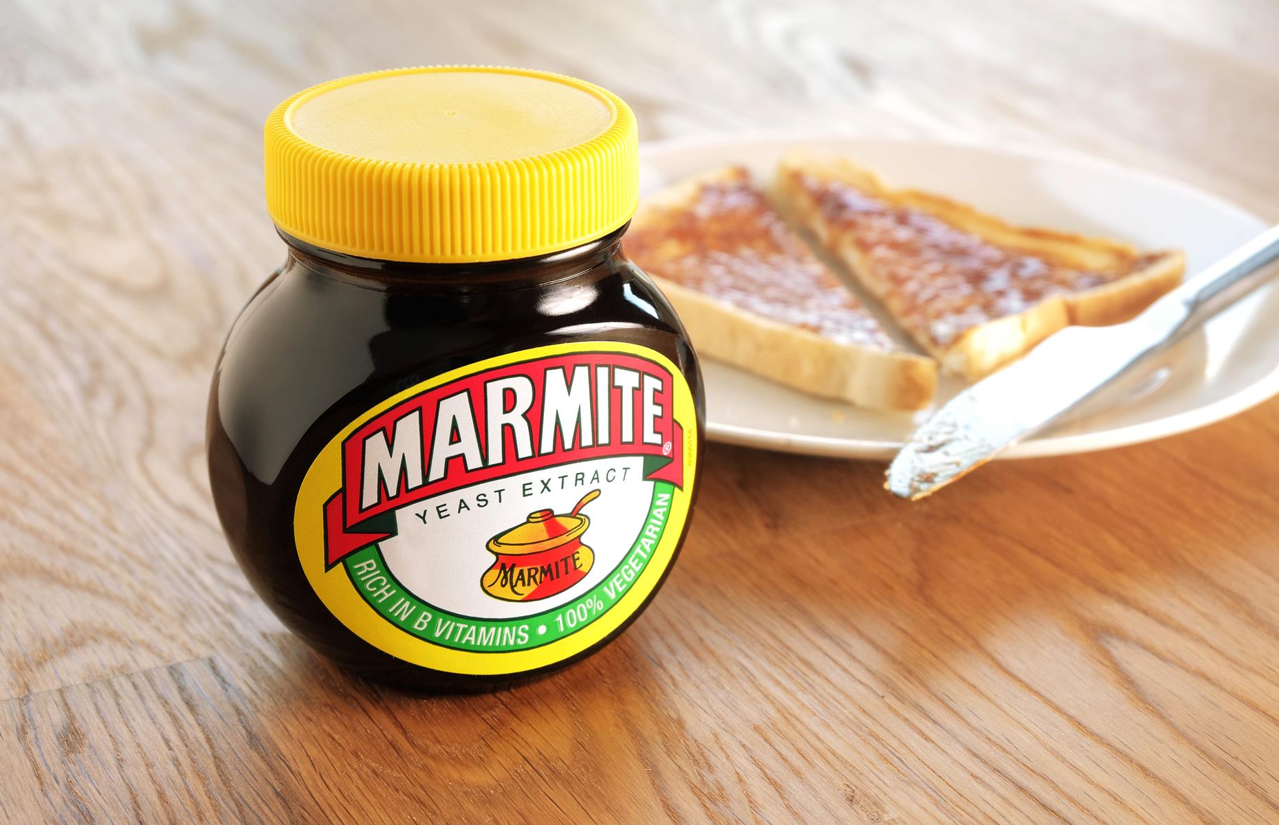 <p>If you’ve doused your dinner in bizarre British condiments, it’s time to move on to the spreads. Famously divisive, Marmite is the ultimate British spread, best smothered atop buttered toast or in a cheese sandwich. But its pungent smell and sharp, salty taste is not for everyone. It’s not hard to see why foreign visitors are baffled by its popularity.</p>