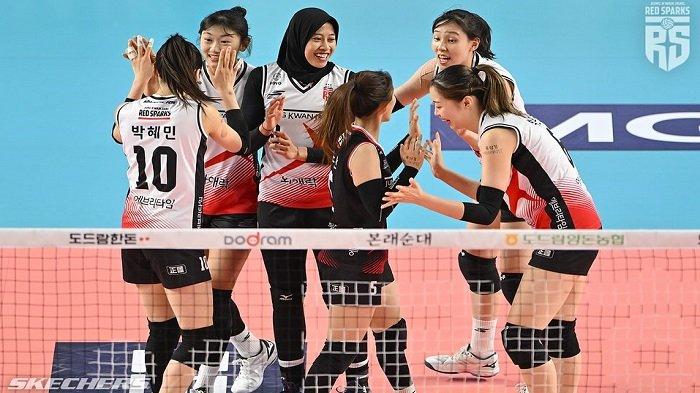 Klasemen Liga Voli Korea: Berkah Tahun Baru Bagi Red Sparks,Megawati Cs ...