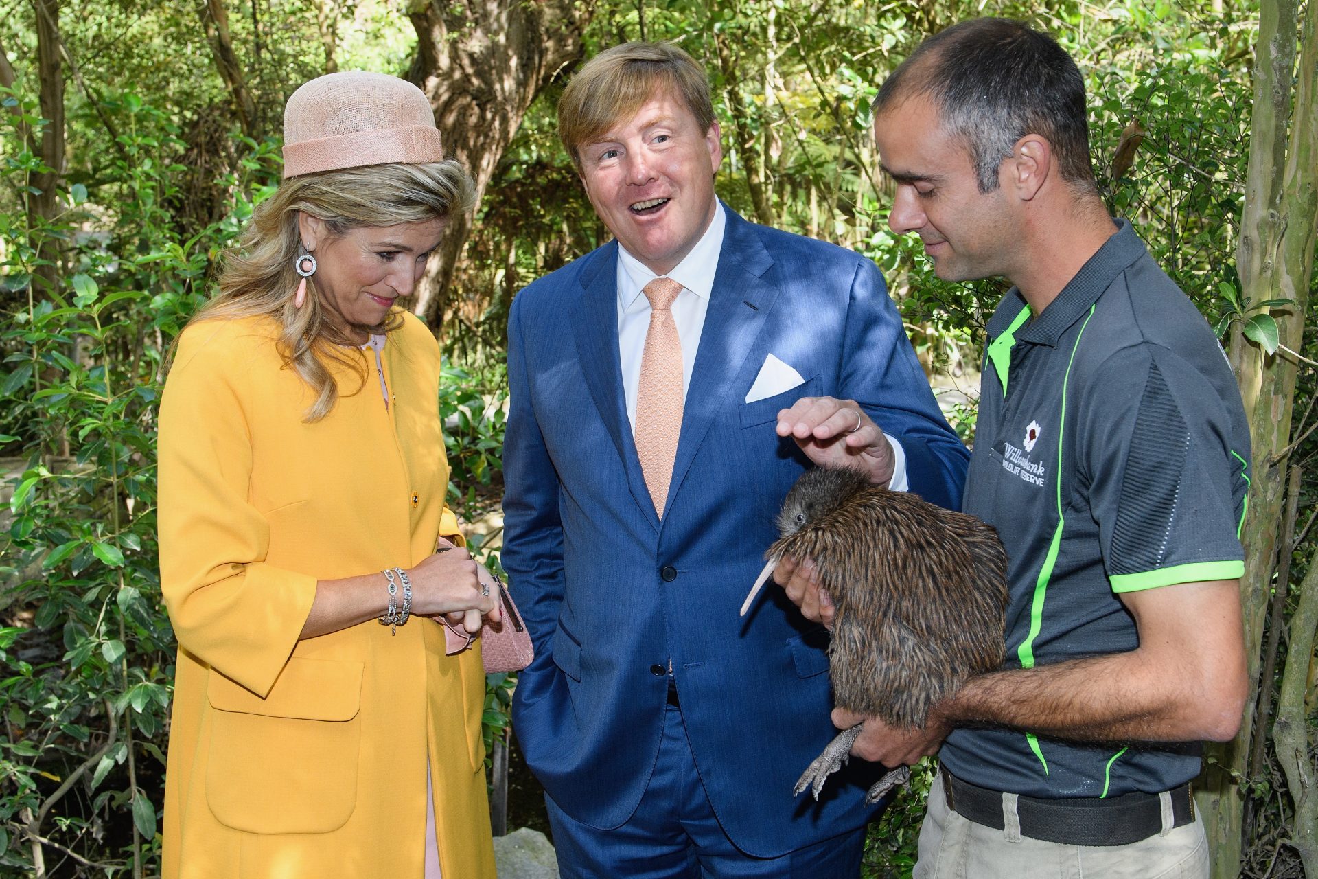 <p>Or when the King and Queen of The Netherlands made their acquaintance with a kiwi.</p>