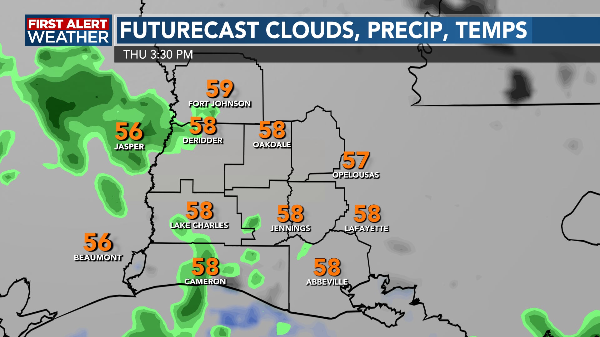 FIRST ALERT FORECAST: A Few Showers Possible For Thanksgiving ...