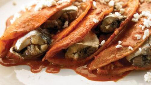 Enchiladas de sardina