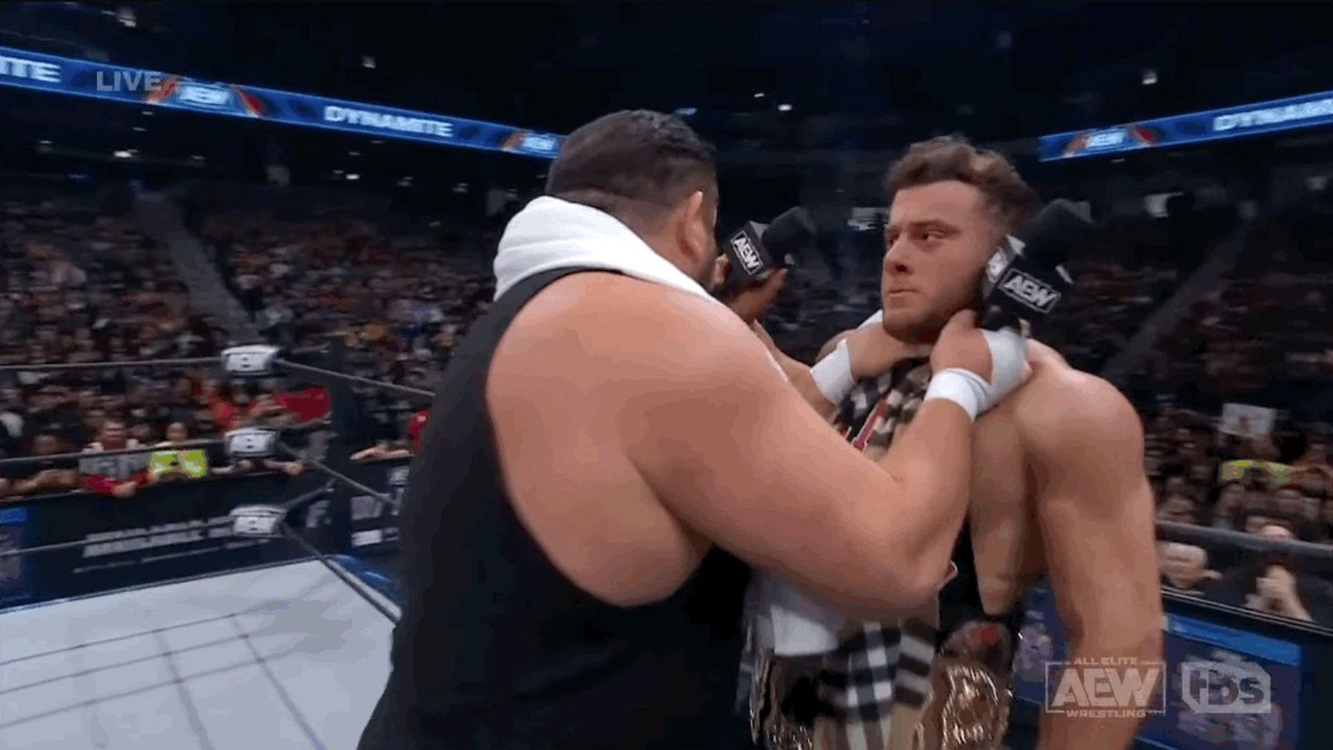 Samoa Joe Vs. MJF Is Official For AEW Worlds End