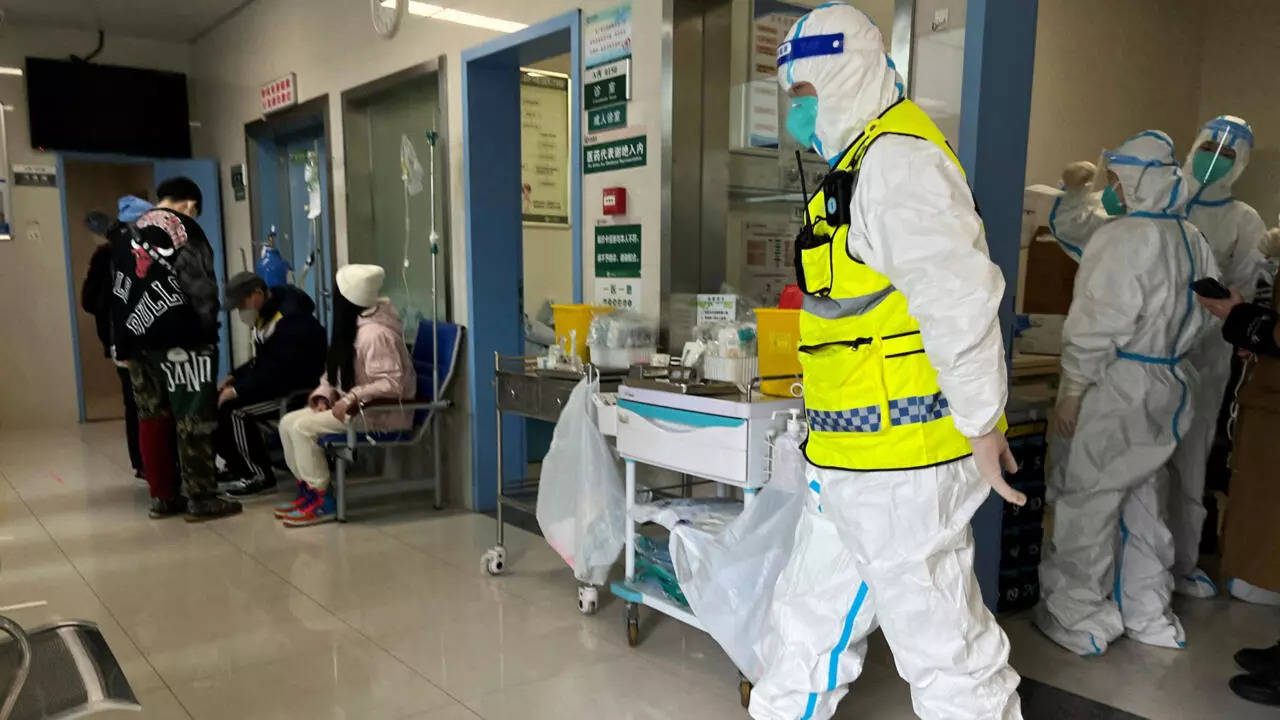 another pandemic? video from beijing, china shows 'mask wearing' crowd in hospital