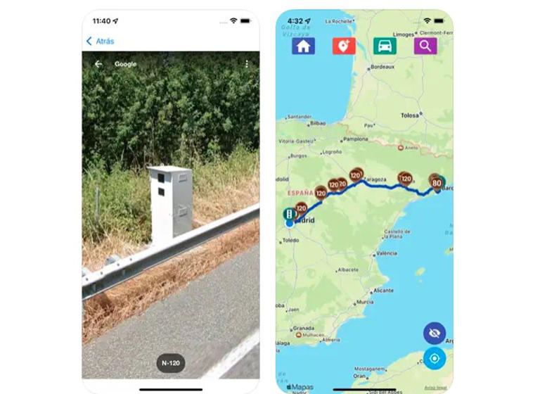 Así puedes detectar los radares de la DGT en estas apps: Google Maps, Waze,  TomTom