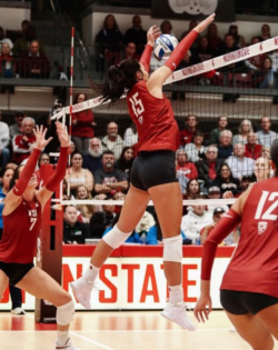 Washington State University Volleyball Star Etches Name in NCAA History Books in Recent Showdown Against ASU