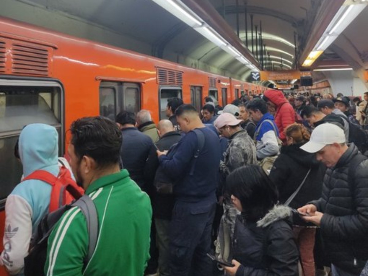 metro cdmx hoy: línea 7 'desquicia' a usuarios… ¡desalojan tren para revisión!