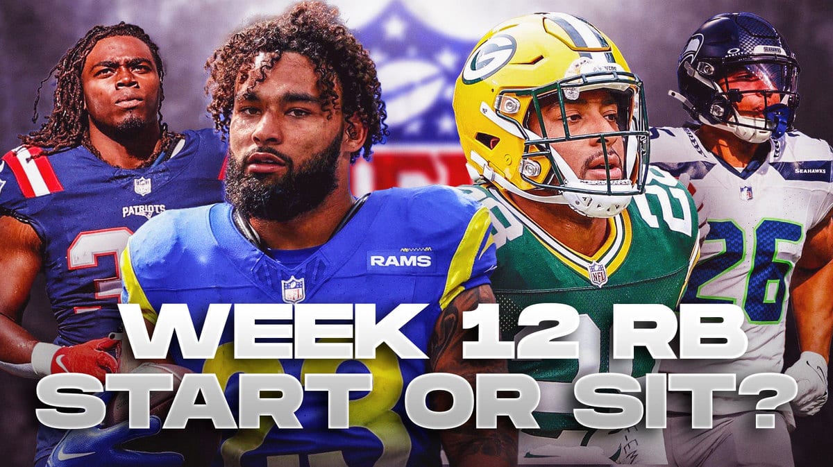 2023 Fantasy Football Week 12 Start ‘Em Sit ‘Em: Running Backs