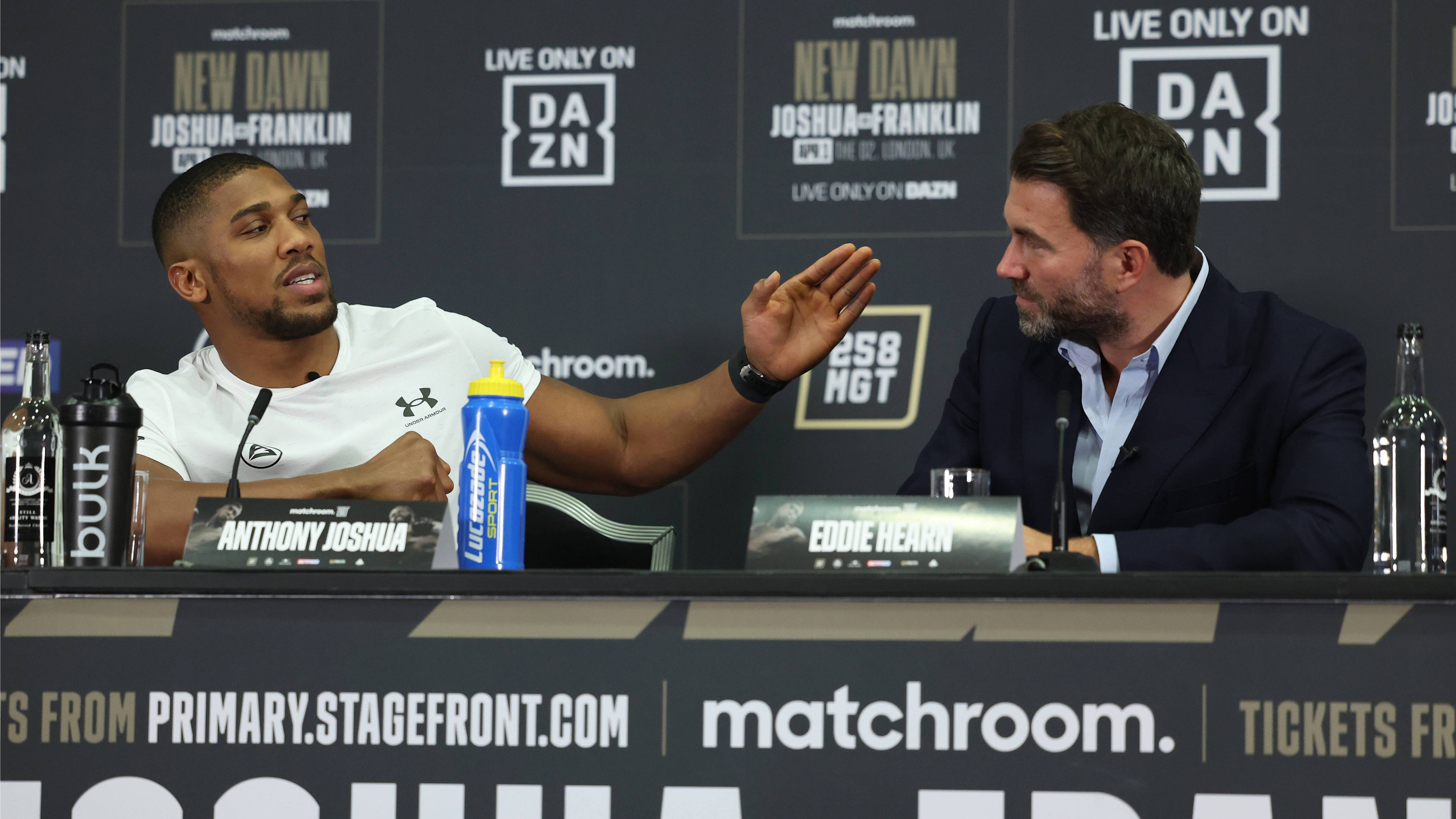 Anthony Joshua Vs. Francis Ngannou - Eddie Hearn Makes Brutal Prediction